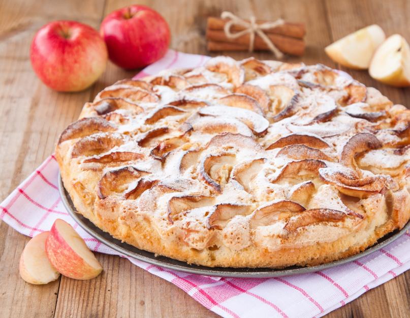 Пирог с яблоками рецепт на воде. Самый простой яблочный пирог в мире — ну очень вкусно