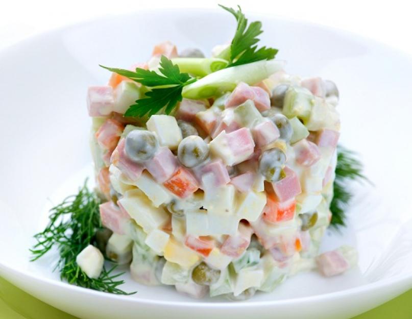 Секреты приготовления: салат «Оливье. Как приготовить идеальный салат «Оливье»: секреты опытных кулинаров Распространенные ошибки в приготовлении Оливье