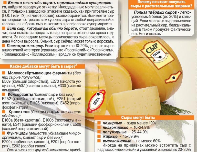 Сыра покупать сыр надлежащего качества. Как выбрать правильный сыр